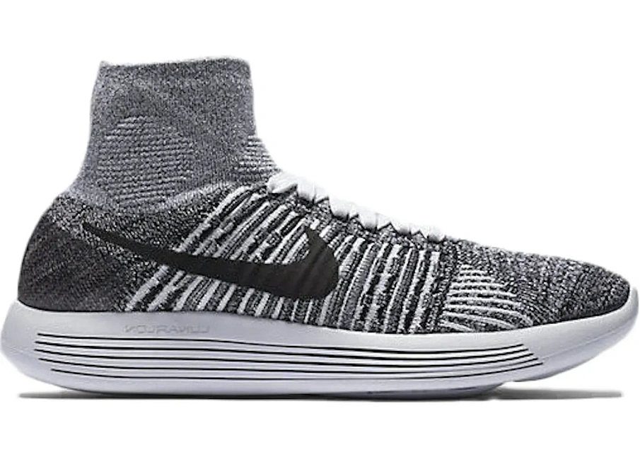 Фото № 1 с приближением к товару «‎Nike Lunarepic Flyknit White Black »