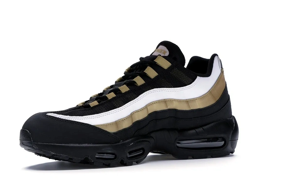 Фото № 4 с приближением к товару «‎Nike Air Max 95 OG Black Metallic Gold White»
