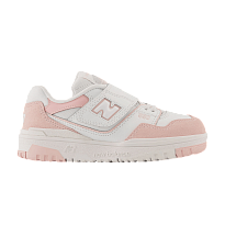 Фото № 1 с приближением к товару «‎New Balance 550 Bungee Lace Top Strap Little Kid White Pink Haze»