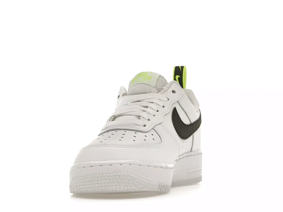 Фото № 6 с приближением к товару «‎Nike Air Force 1 Low 07 White Volt Black»