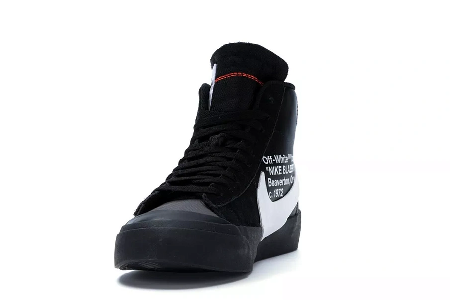 Фото № 2 с приближением к товару «‎Nike Blazer Mid Off-White Grim Reaper»
