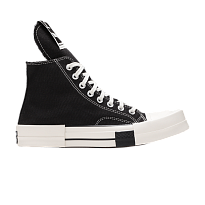Фото № 1 с приближением к товару «‎Rick Owens x Converse TURBODRK Chuck 70 High Black»