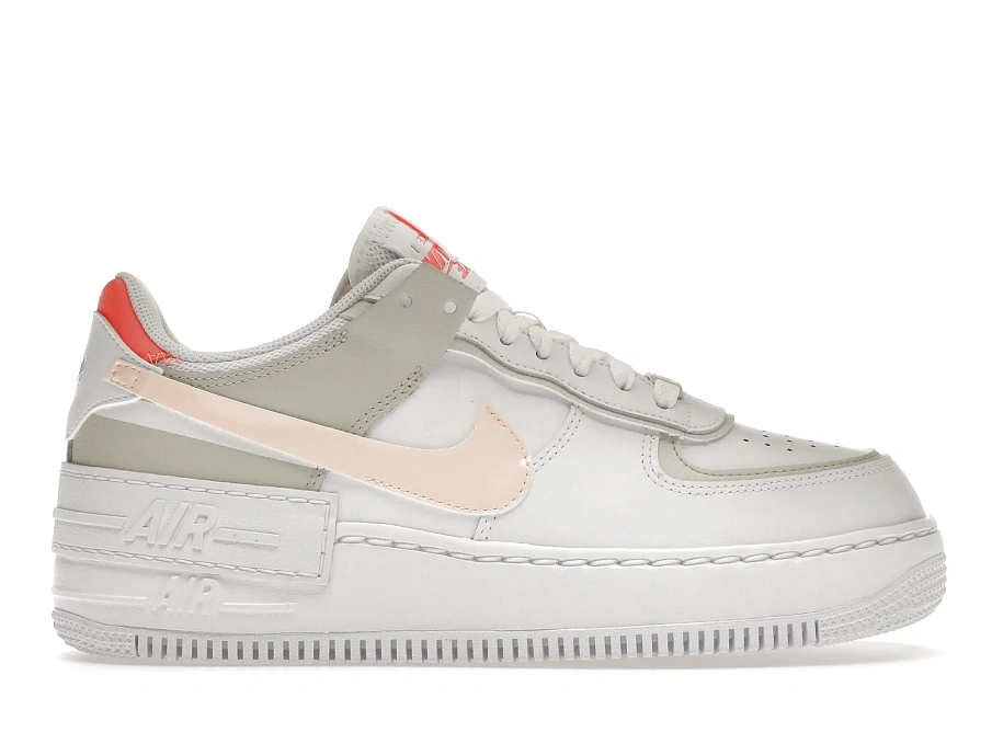 Фото № 1 с приближением к товару «‎Nike Air Force 1 Low Shadow White Bright Mango »