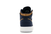 Фото № 4 с приближением к товару «‎Jordan 1 Mid Obsidian Desert Ochre »