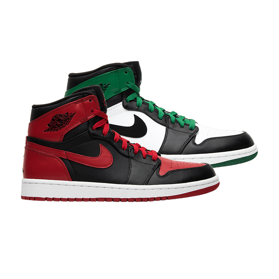 Фото № 1 с приближением к товару «‎Air Jordan 1 Retro High DMP Bulls Celtics Pack»