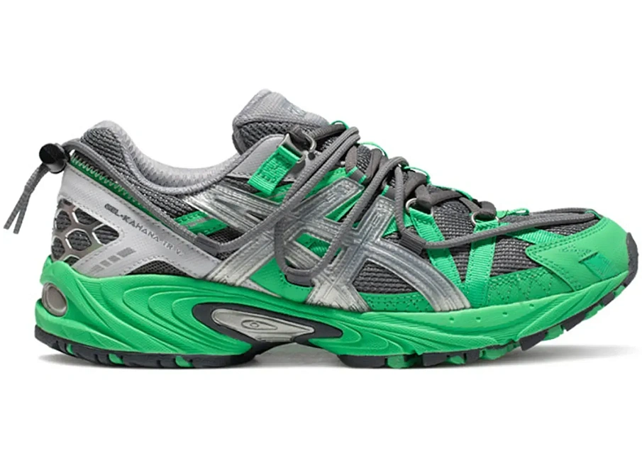 Фото № 1 с приближением к товару «‎ASICS Gel-Kahana TR V2 Clay Grey Silver Green»