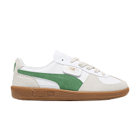 Фото № 1 с приближением к товару «‎Puma Women's Palermo White Archive Green Gum»