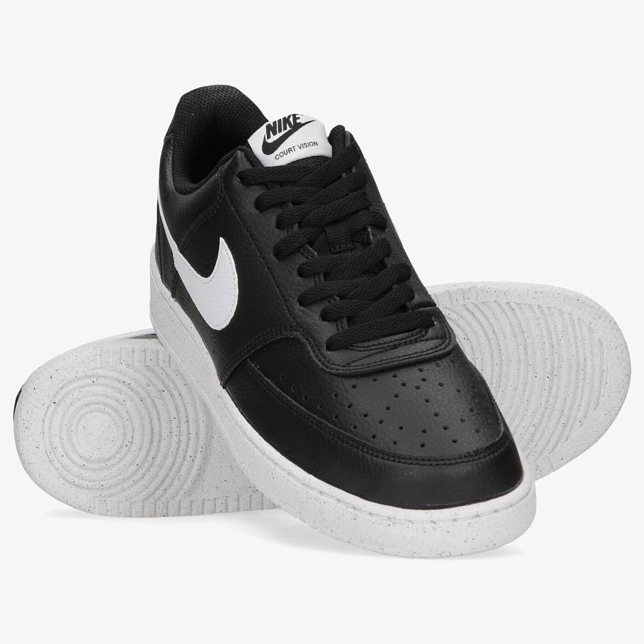 Фото № 3 с приближением к товару «‎Nike Court Vision Low-Top Sneakers Black»