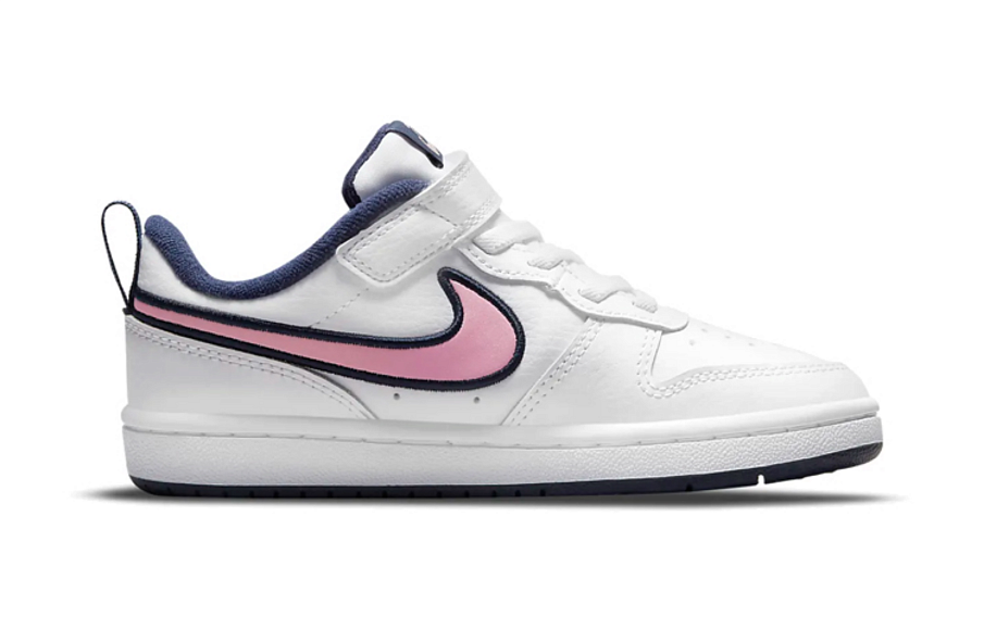 Фото № 2 с приближением к товару «‎Nike Court Borough Low 2 Se Bp Skate Shoes WhiteBluePink»