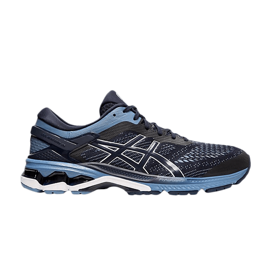 Фото № 1 с приближением к товару «‎Asics Gel Kayano 26 Midnight Grey Floss»