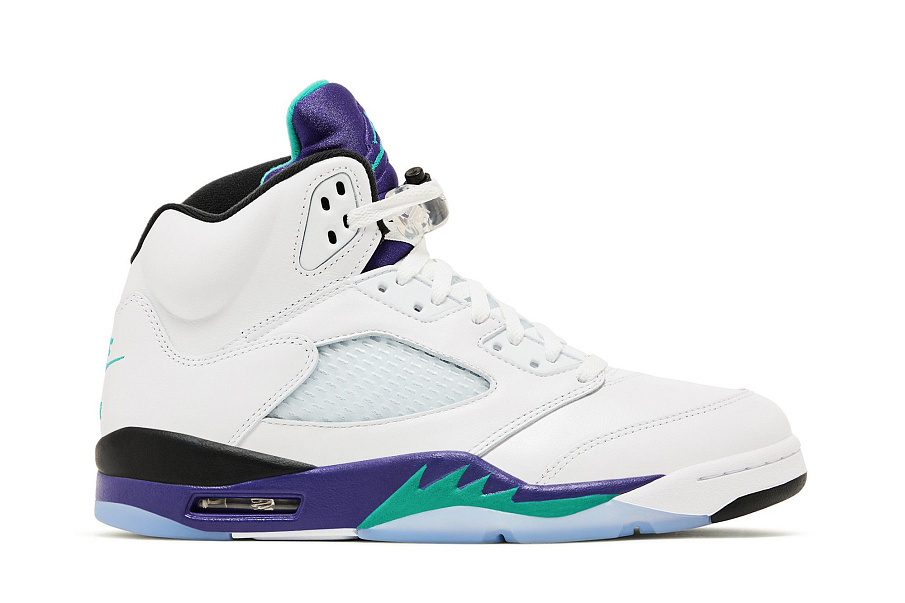 Фото № 2 с приближением к товару «‎Air Jordan 5 Retro Grape 2025»