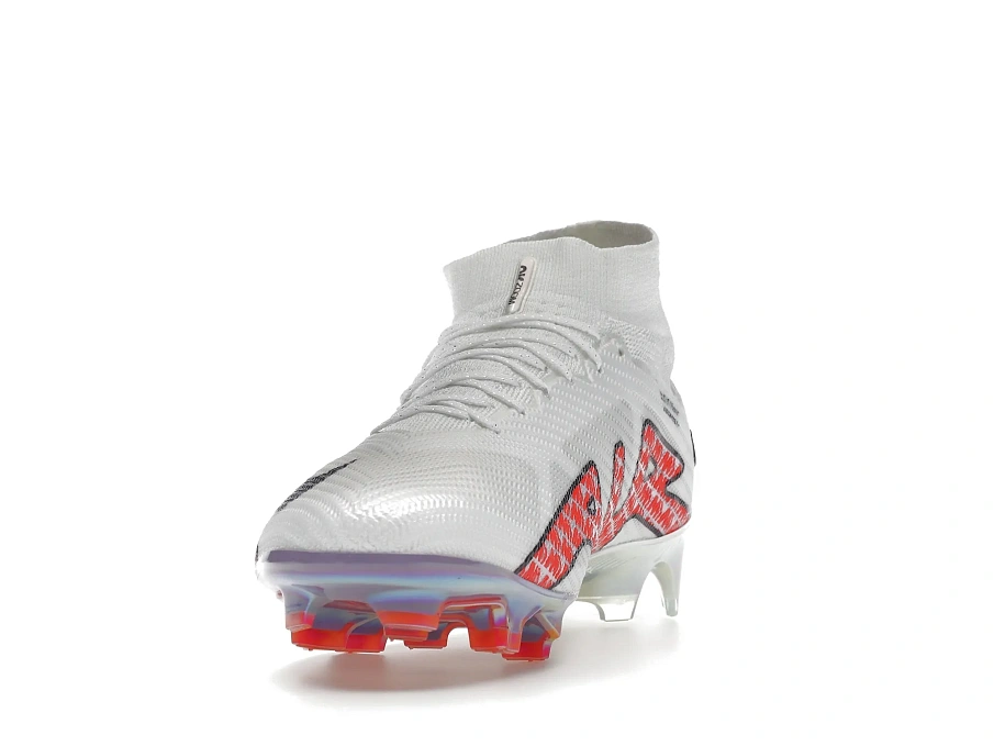 Фото № 3 с приближением к товару «‎Nike Zoom Mercurial Superfly 9 Elite FG White Bright Crimson»