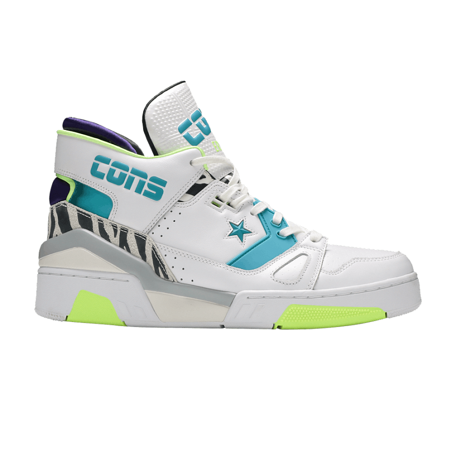 Фото № 1 с приближением к товару «‎Just Don x Converse ERX-260 Mid Animal - White Teal»