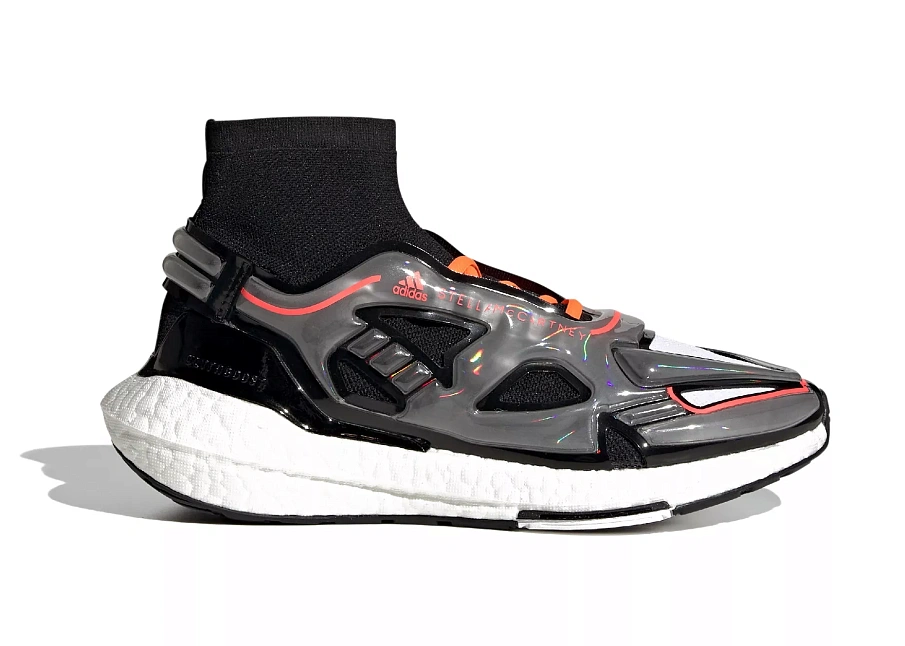 Фото № 1 с приближением к товару «‎adidas Ultra Boost 22 Stella McCartney Core Black Signal Orange »