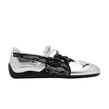 Puma Women's Speedcat Ballet Lace Silver Black - 1