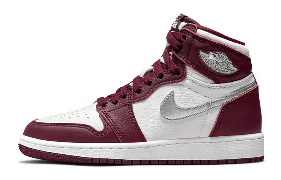 Фото № 1 с приближением к товару «‎Nike Air Jordan 1 Retro High OG (GS) Bordeaux»