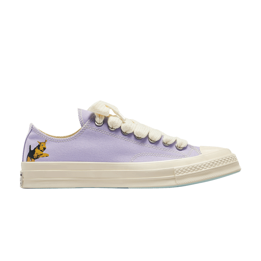 Фото № 1 с приближением к товару «‎Golf Le Fleur x Converse Chuck 70 Low Darryl Pack - Orchid Petal»