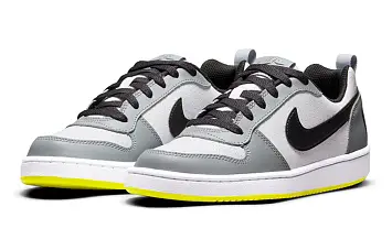Nike Court Borough Low (GS) Graywhiteyellow - 3