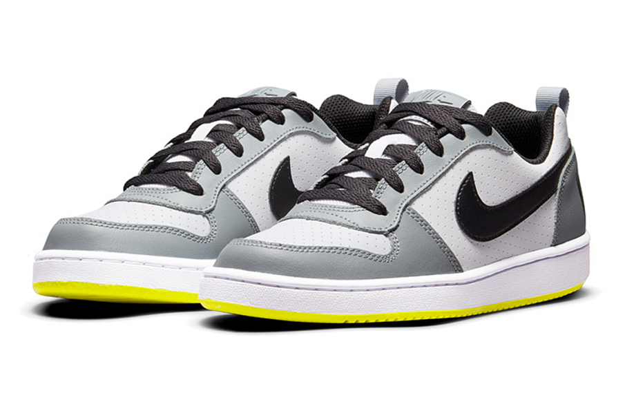 Фото № 3 с приближением к товару «‎Nike Court Borough Low (GS) Graywhiteyellow»