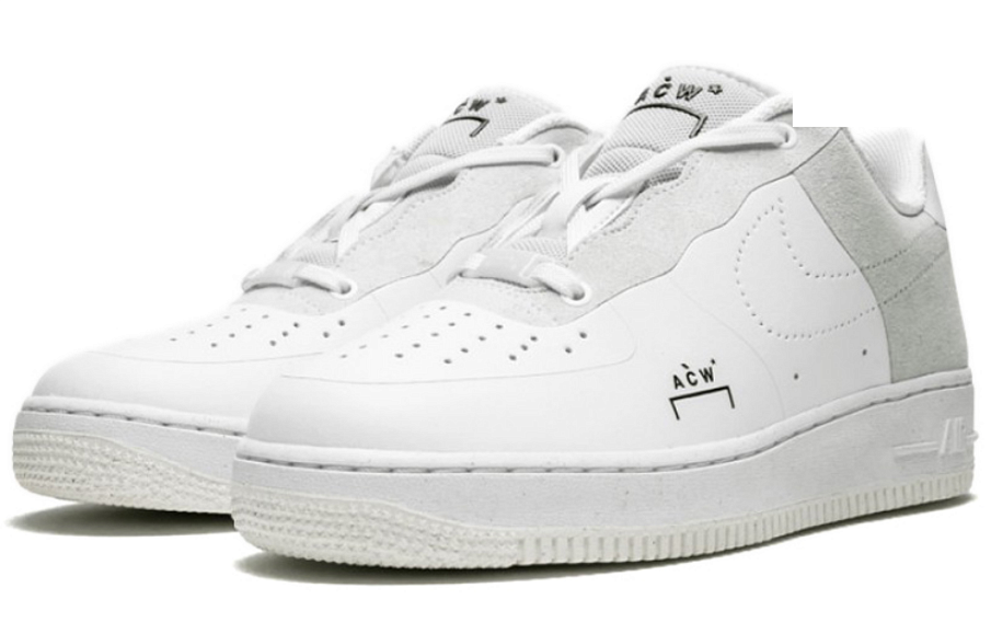Фото № 3 с приближением к товару «‎ Nike Air Force 1 Low Skate shoes WhiteGrey»