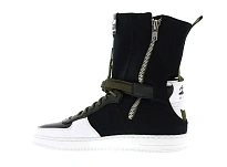 Фото № 3 с приближением к товару «‎Nike Air Force 1 Downtown Acronym Black White»