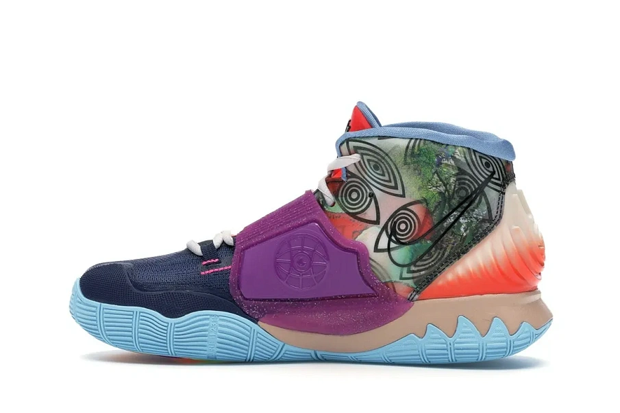 Фото № 5 с приближением к товару «‎Nike Kyrie 6 Preheat Collection Heal the World »