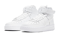 Фото № 3 с приближением к товару «‎Nike Air Force 1 High LE (GS) High-Top Sneakers White»