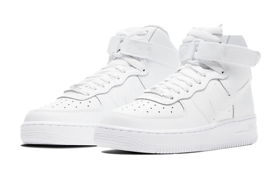 Фото № 3 с приближением к товару «‎Nike Air Force 1 High LE (GS) High-Top Sneakers White»