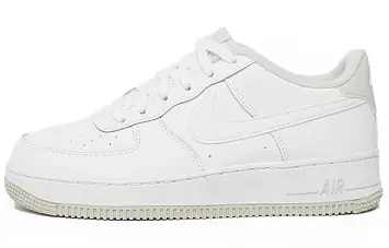 Nike Air Force 1 Low (Gs) Skate Shoes White Light Bone - 1