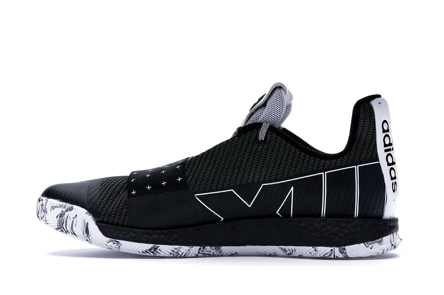 Фото № 5 с приближением к товару «‎adidas Harden Vol. 3 Black White»