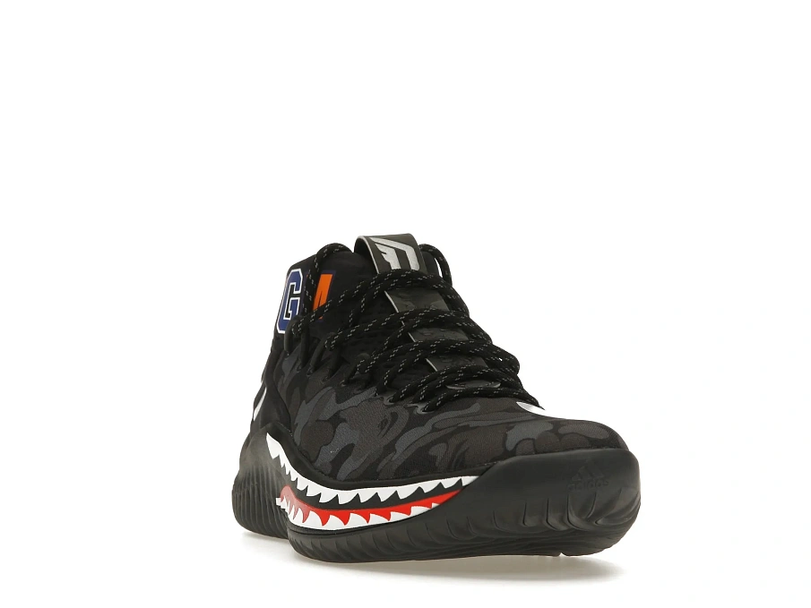Фото № 2 с приближением к товару «‎adidas Dame 4 A Bathing Ape Black»