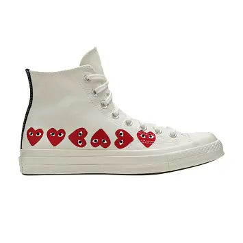 Comme des Garçons Play x Converse Chuck 70 Hi Top Multi Heart - 1