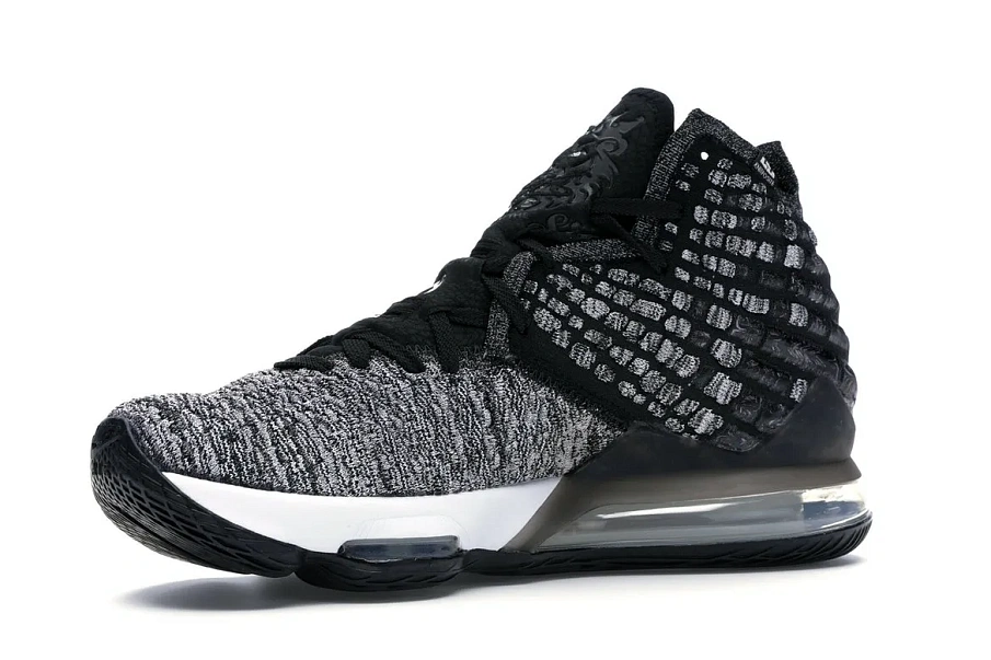 Фото № 4 с приближением к товару «‎Nike LeBron 17 Black White»