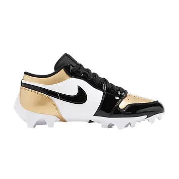 Air Jordan 1 Low TD Cleat Gold Toe - 1