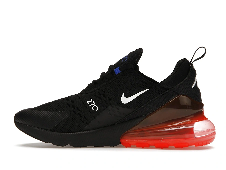 Фото № 6 с приближением к товару «‎Nike Air Max 270 Black Bright Crimson Racer Blue»