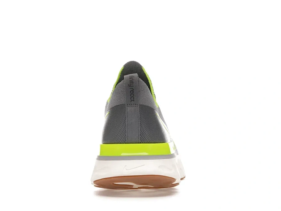 Фото № 4 с приближением к товару «‎Nike React Infinity Run Particle Grey Volt»