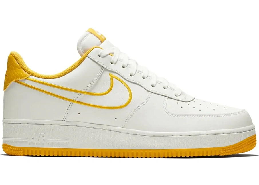 Фото № 1 с приближением к товару «‎Nike Air Force 1 Low White Yellow Ochre»