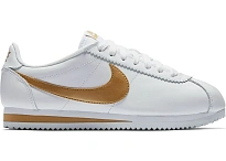 Фото № 1 с приближением к товару «‎Nike Classic Cortez White Metallic Gold »