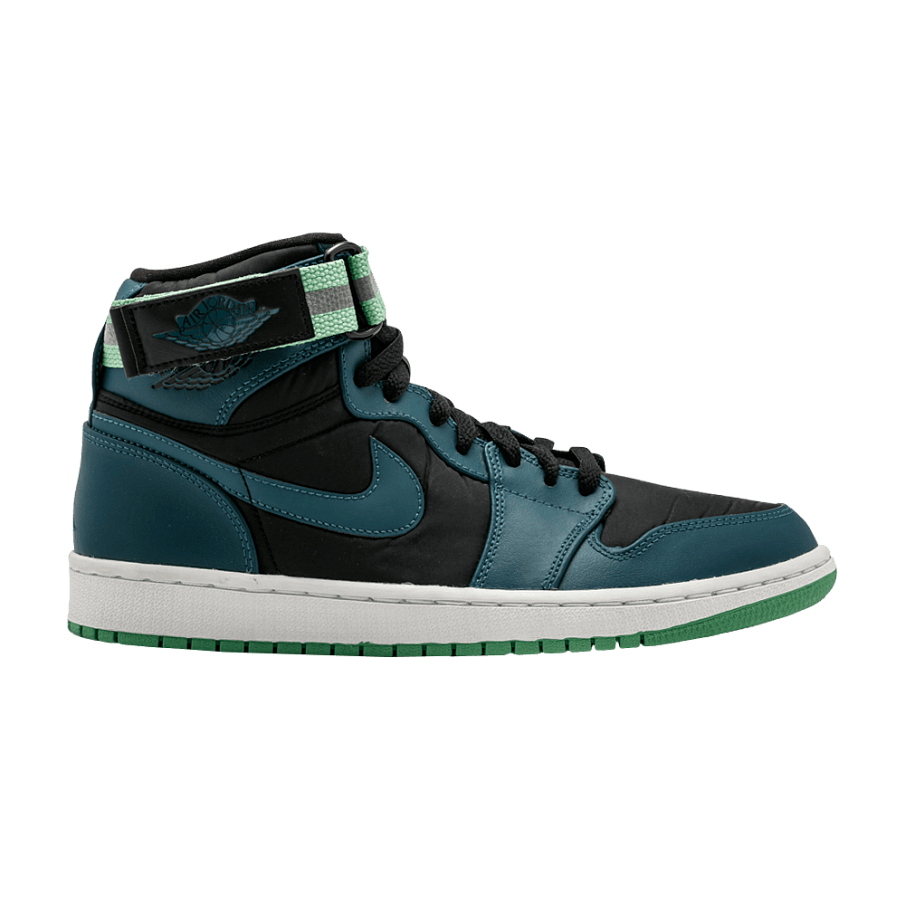 Фото № 1 с приближением к товару «‎Air Jordan 1 High Strap Green Spark»