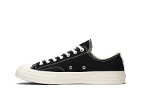 Фото № 4 с приближением к товару «‎Comme des Garçons Play x Converse Chuck 70 Low Black»