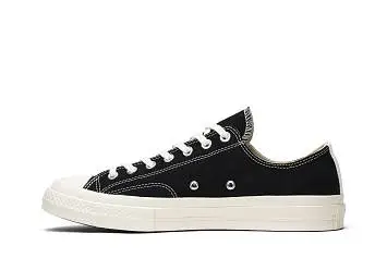 Comme des Garçons Play x Converse Chuck 70 Low Black - 4