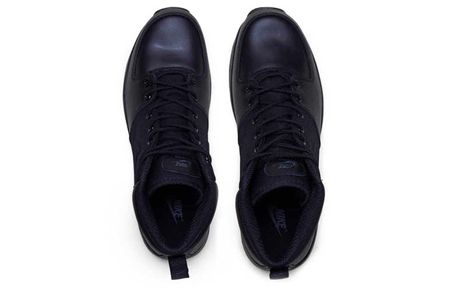 Фото № 3 с приближением к товару «‎Nike ACG Manoa Leater TXT High-Top Running Shoes Black»