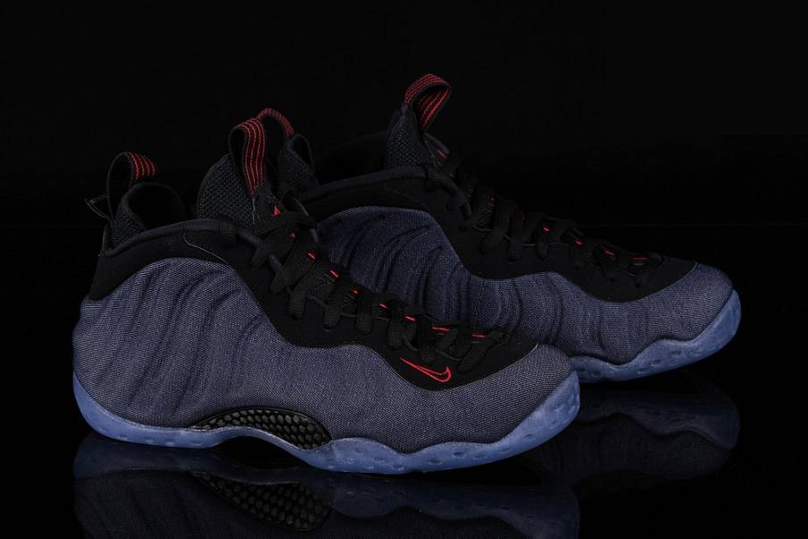 Фото № 2 с приближением к товару «‎Nike Air Foamposite One Denim»