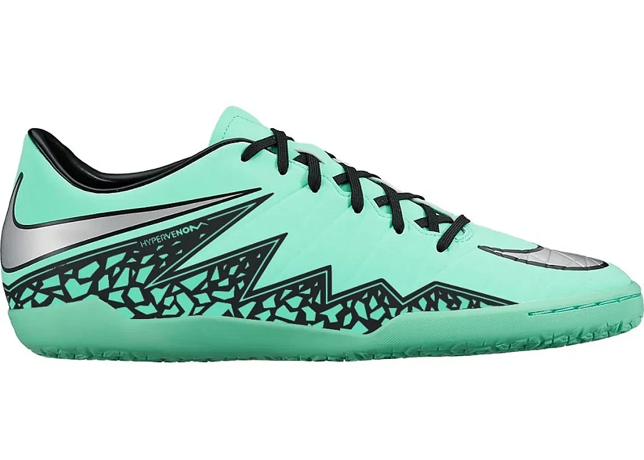 Фото № 1 с приближением к товару «‎Nike Hypervenom Phelon II IC Green Glow»