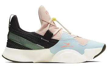 Nike Wmns SuperRep Groove Low-Top Sports Shoes PinkBlueBlack - 2