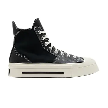 Converse Women's Chuck 70 De Luxe Squared High Black Egret - 1