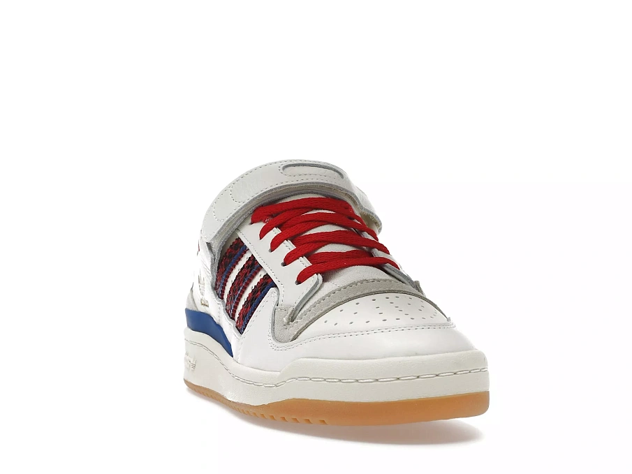 Фото № 2 с приближением к товару «‎adidas Forum 84 Low Off White Scarlet Collegiate Royal»