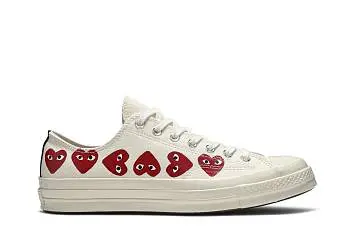 Comme des Garçons Play x Converse Chuck 70 Low Top Multi Heart - 2