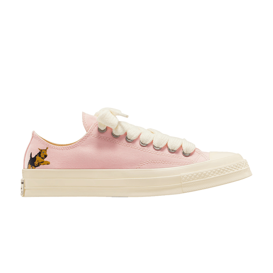 Фото № 1 с приближением к товару «‎Golf Le Fleur x Converse Chuck 70 Low Darryl Pack - Rose Quartz»