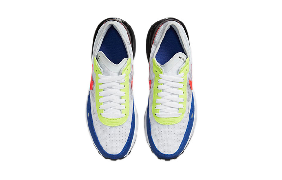 Фото № 4 с приближением к товару «‎Nike Waffle One (GS) Low-Top Running Shoes WhiteBlueRed»